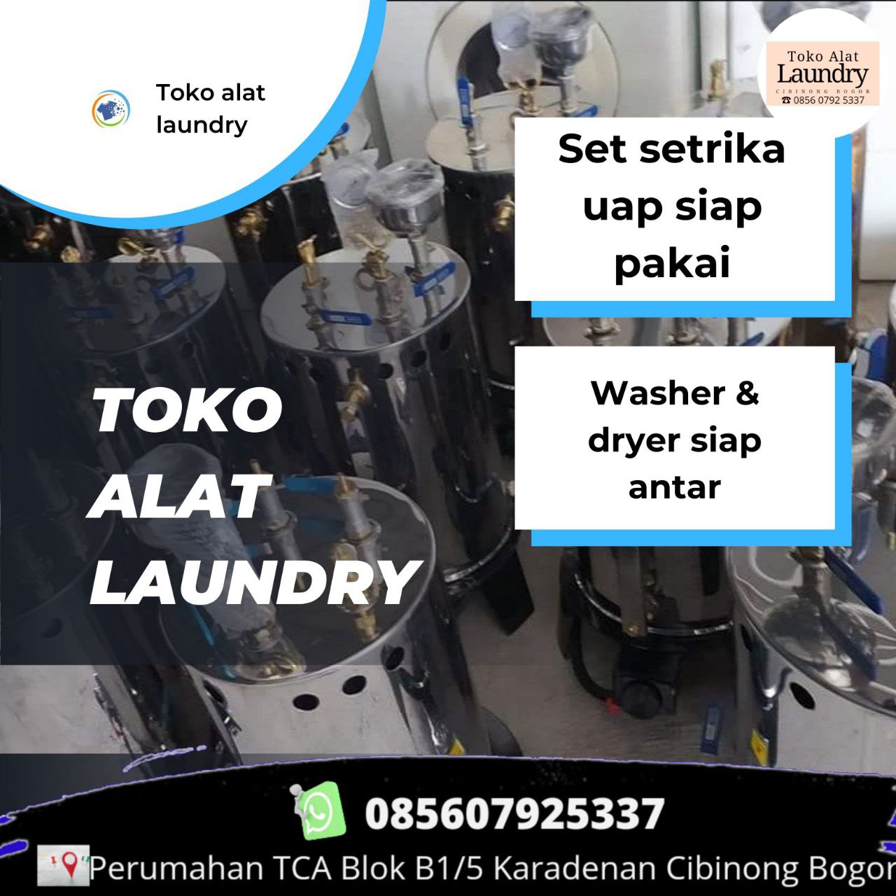 Setrika Uap Laundry