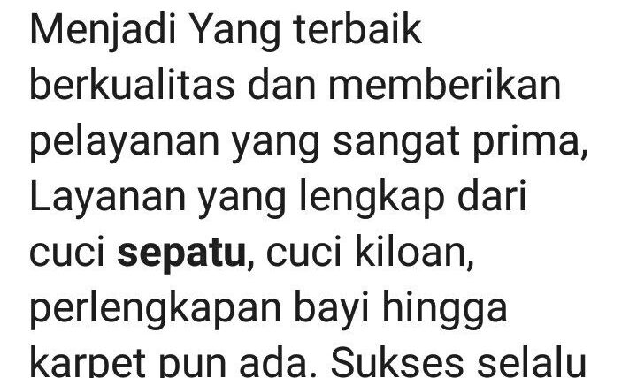 Review layanan Qucex laundry 0858 9075 8688