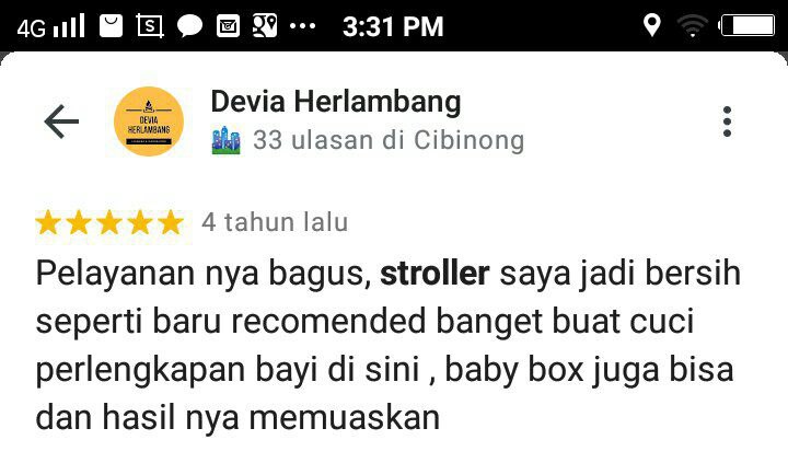 Review cuci setoriller bayi Qucex laundry 0858 9075 8688