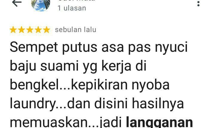 Review cuci kiloan Qucex laundry 0858 9075 8688