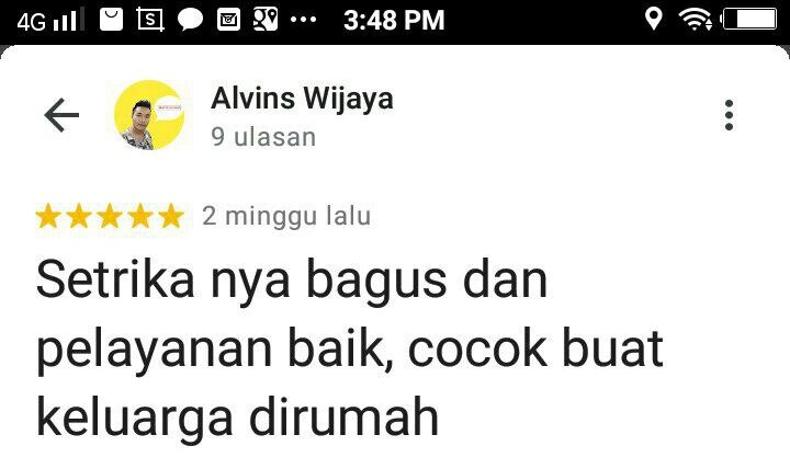 Review jual setrika uap laundry -0856 0792 5337