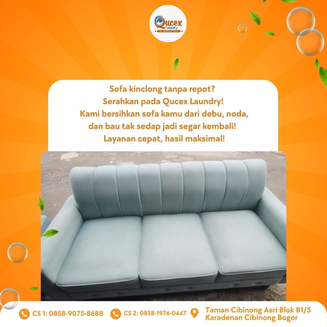 Solusi Sofa Kusam? Gunakan Jasa Laundry Sofa di Bojonggede