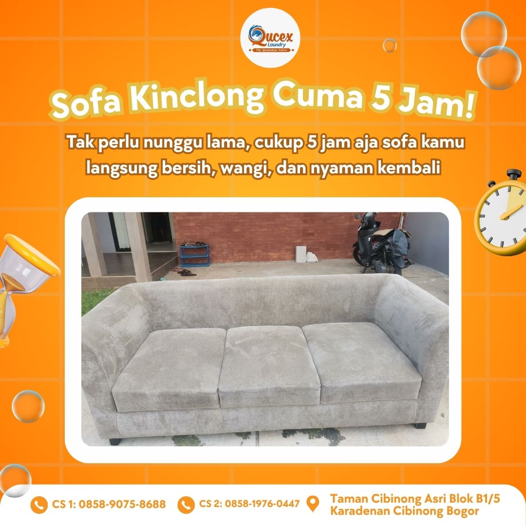 Solusi Sofa Kusam? Gunakan Jasa Laundry Sofa di Bojonggede