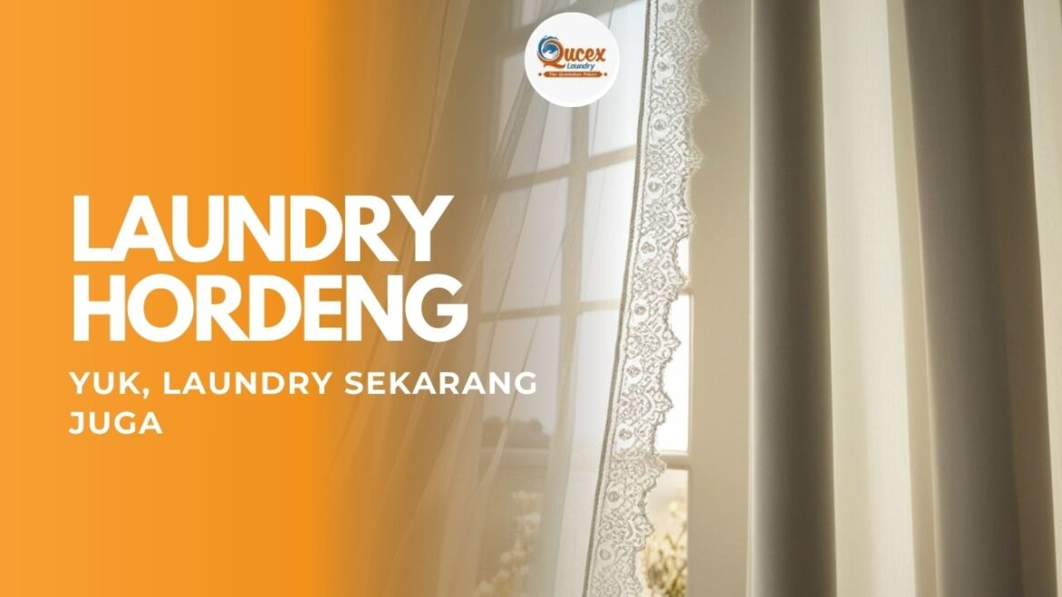 Laundry Gorden Bogor – Layanan Profesional di Kecamatan Tanah Sareal
