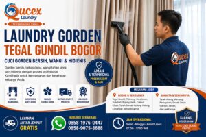 Laundry Gorden Tegal Gundil Bogor – Cuci Gorden Bersih, Wangi & Higienis